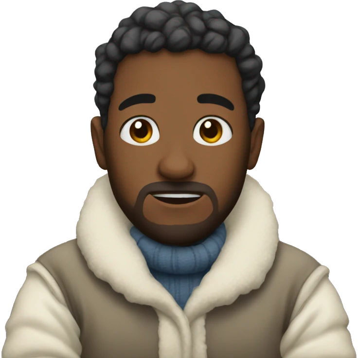 Winter cozy emoji