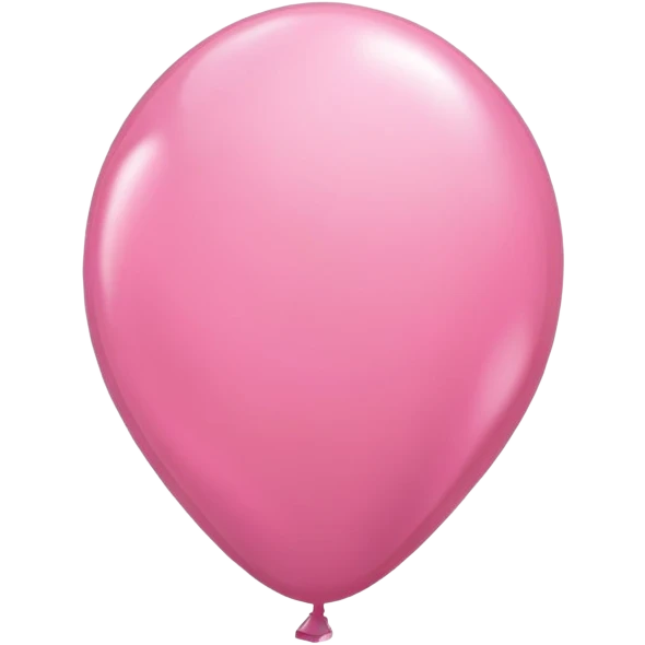 pink balloon emoji