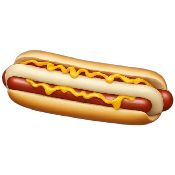sneaky hotdog emoji