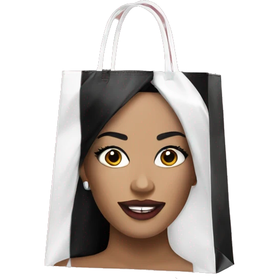 A Sephora bag emoji
