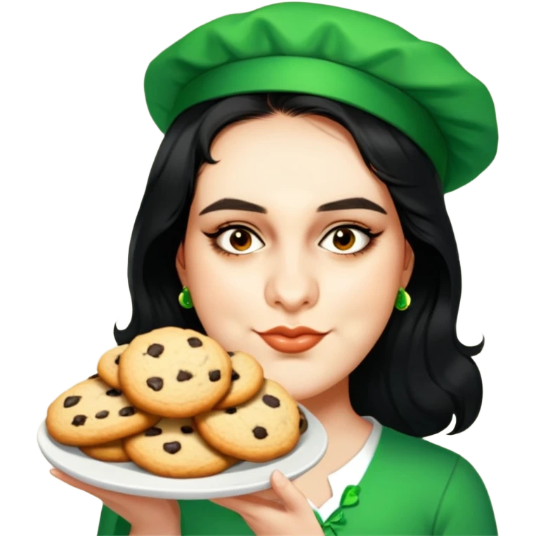 Irish Cookie emoji