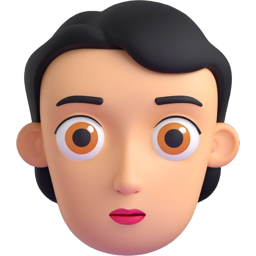 suspicious face with side-eye and skeptical expression emoji