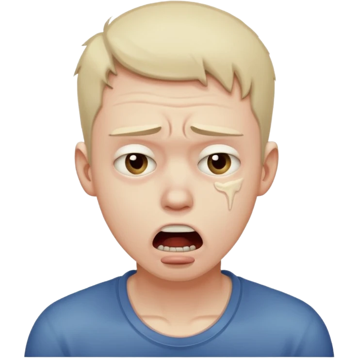 Guy choking himself emoji emoji