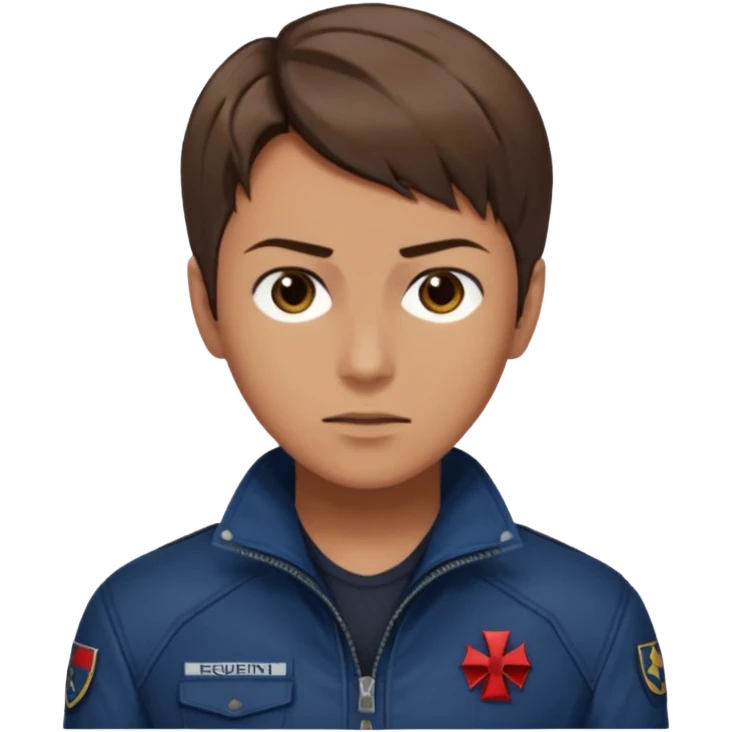 Hazme al león Scott Kennedy de Resident Evil réquiem emoji