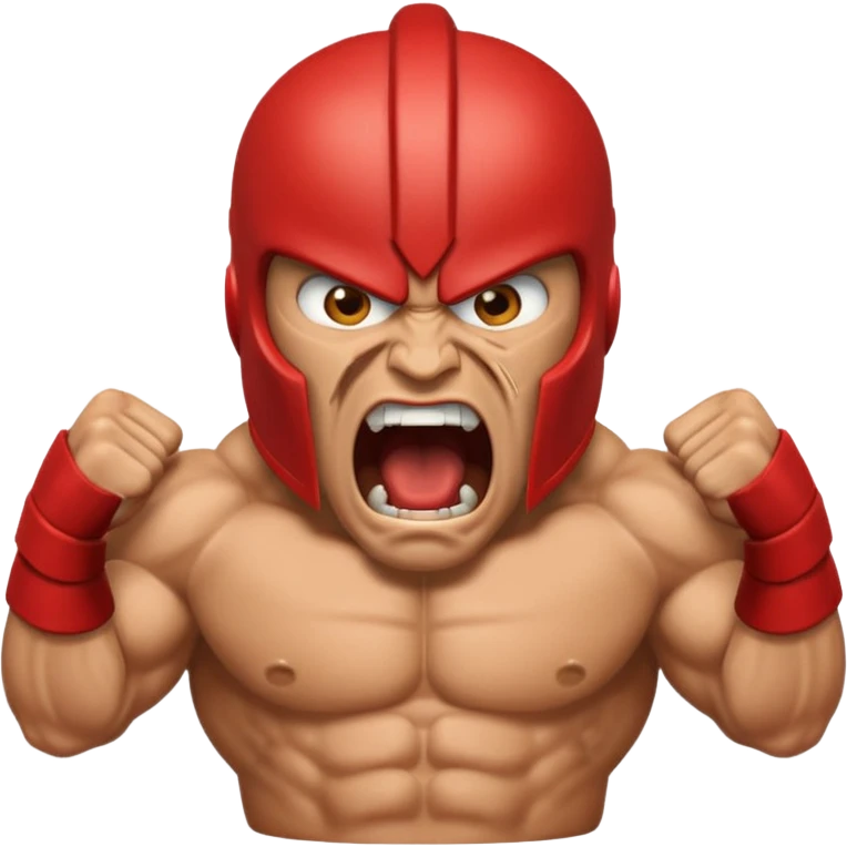 Spartan screaming emoji