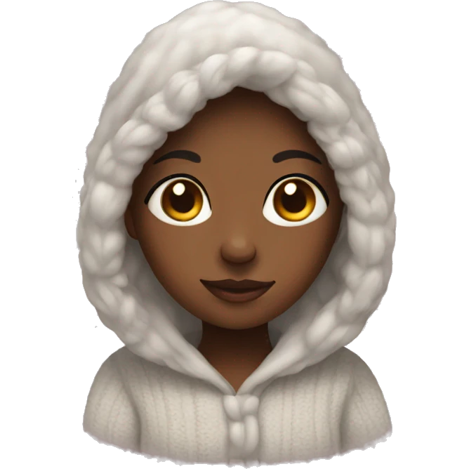 Cozy girl emoji