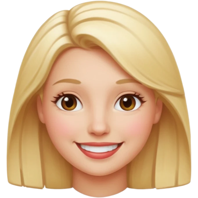 Female blonde hottie emoji