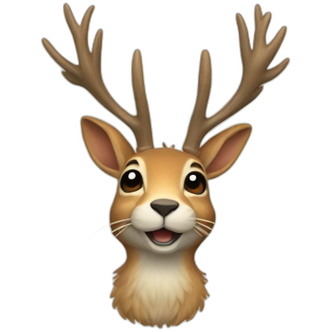 jackalope emoji