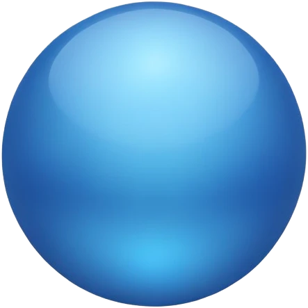 Blue emoji