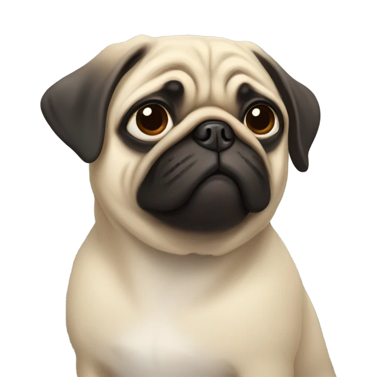 Pug  emoji