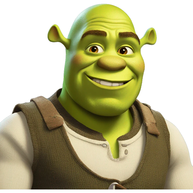 Shrek being silly  emoji