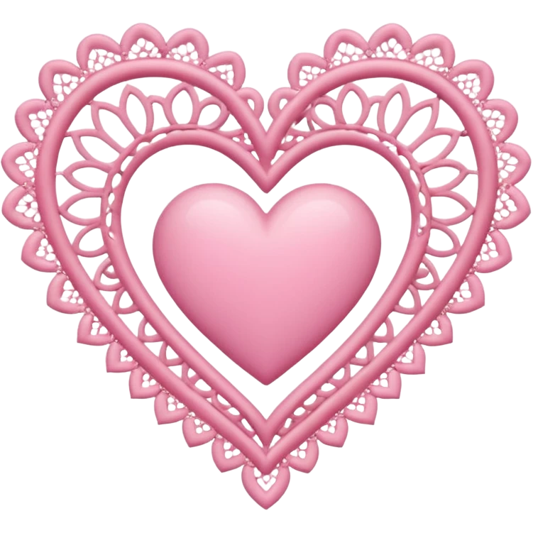 Coquette hearts  emoji