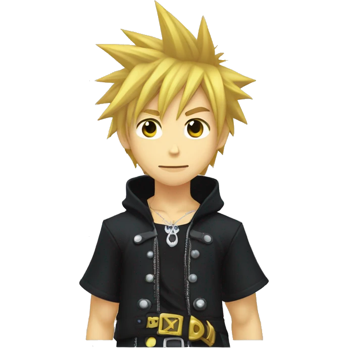 kingdom hearts roxas emoji