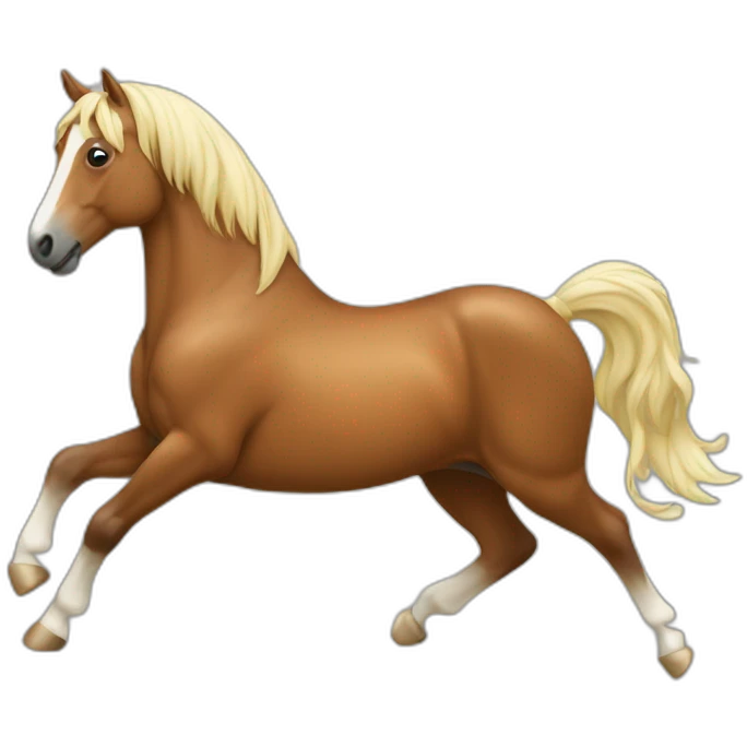 Cheval qui danse emoji