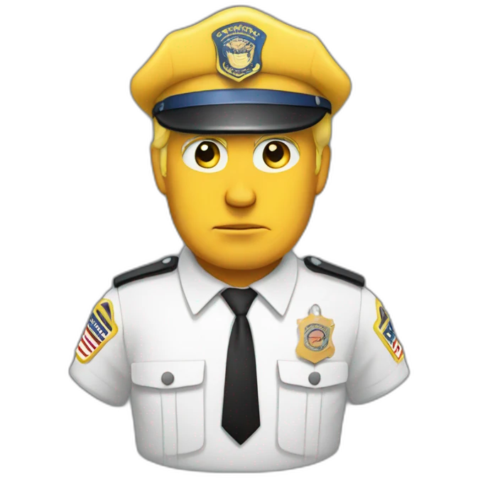 trump-getting-arrested emoji