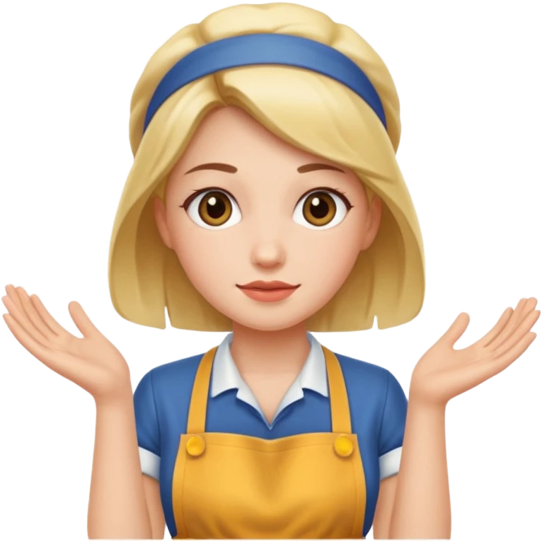 woman with apron emoji