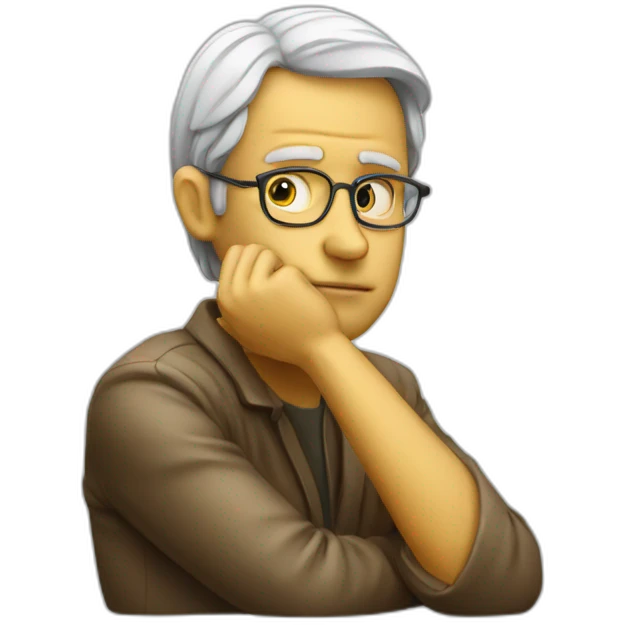 thinker emoji