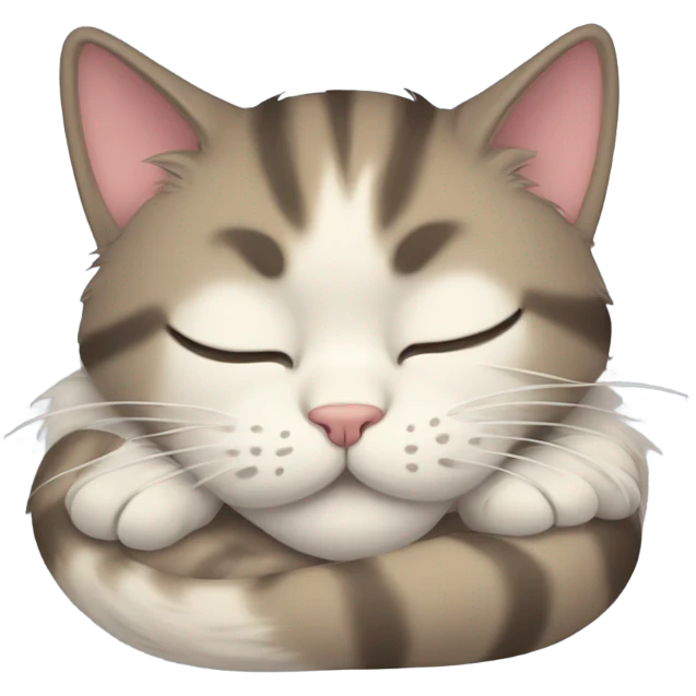 Cat sleep emoji