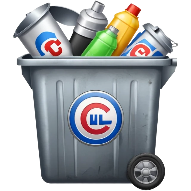 Clippers in the trash emoji