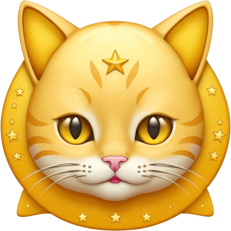 A star with a cat face ⭐️🐱 emoji