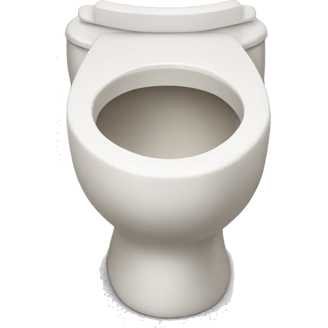 toilet with had and hands emoji