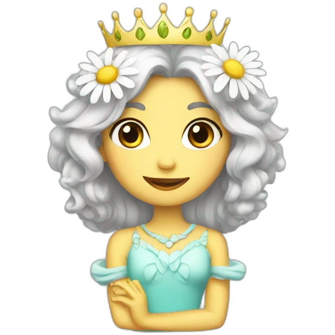 Daisy princess  emoji