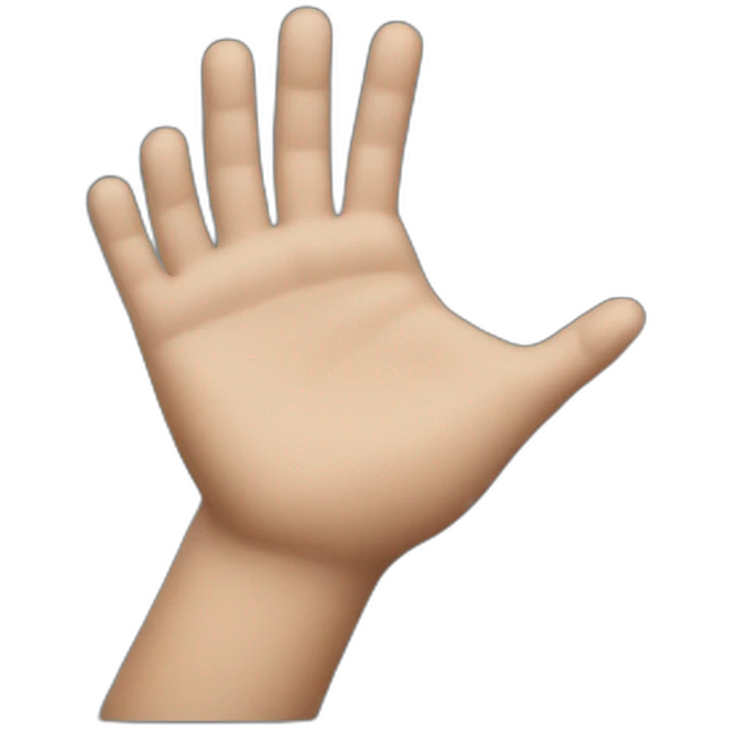 elbow from the sky emoji