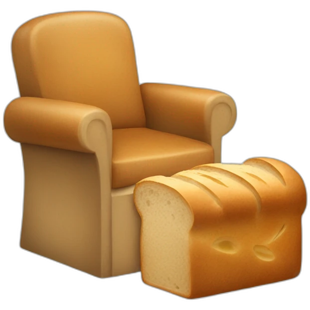 bread in invalid chair emoji