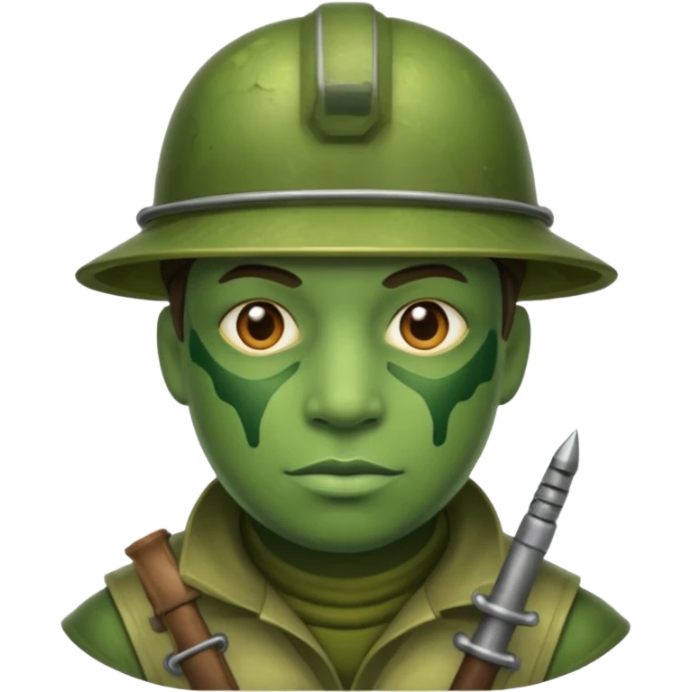 Swamp solder face emoji