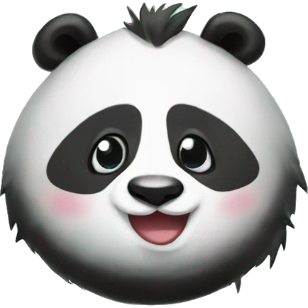 Panda says thanks  emoji