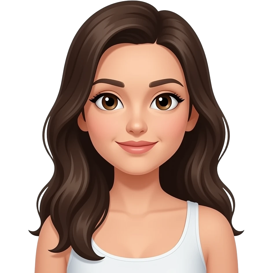 Use this same picture but make the woman a little more slim emoji