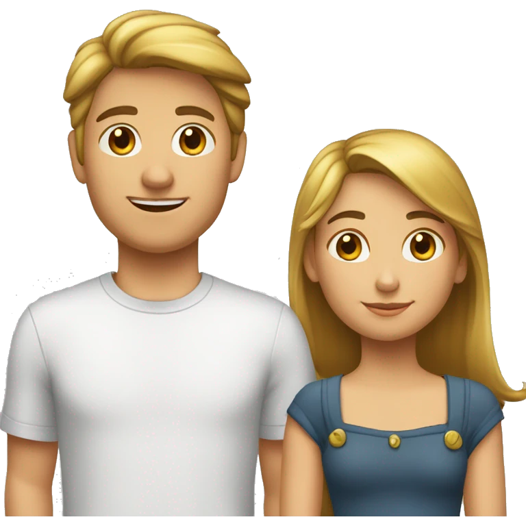 Garçon et fille  emoji