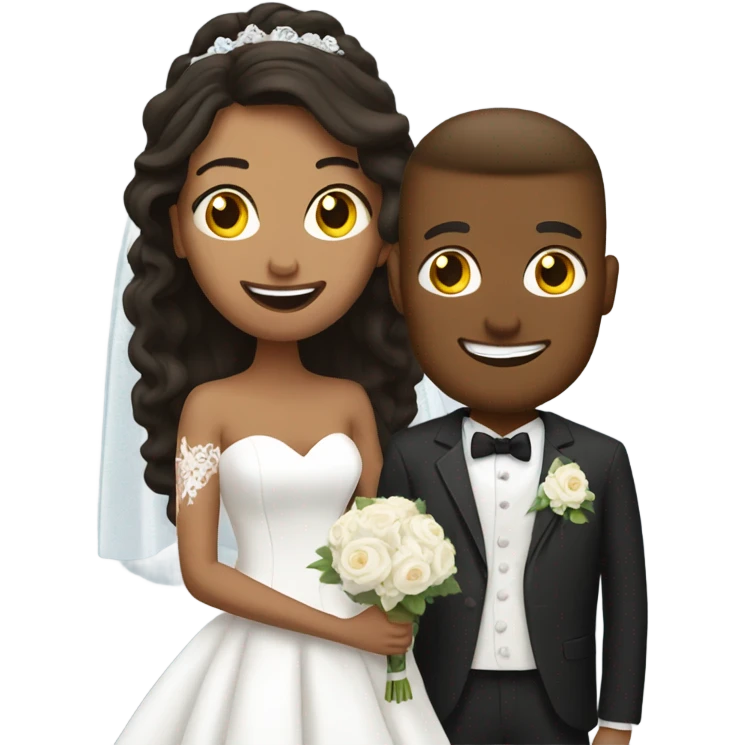 Bride getting married in Salt Lake City emoji