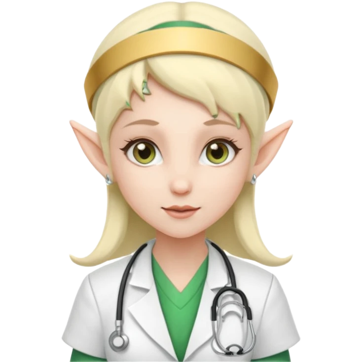 elf nurse emoji