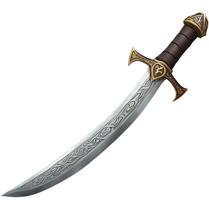Magic Iron sword emoji