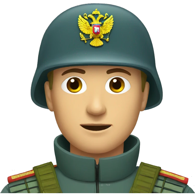 Russian soldier emoji