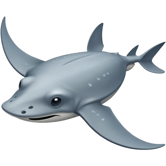 Tiny stingray  emoji
