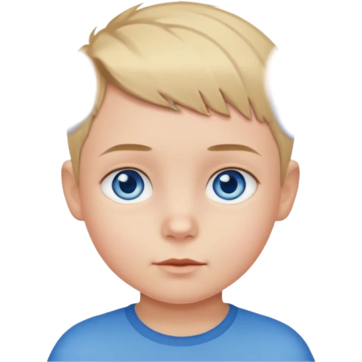short hair child emoji