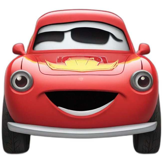 Flash McQueen cars emoji