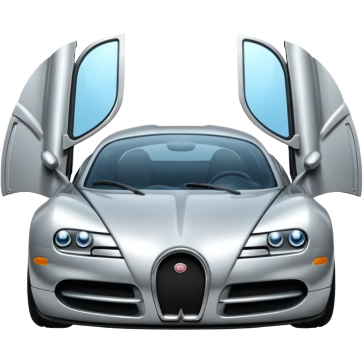 buggati doors open emoji