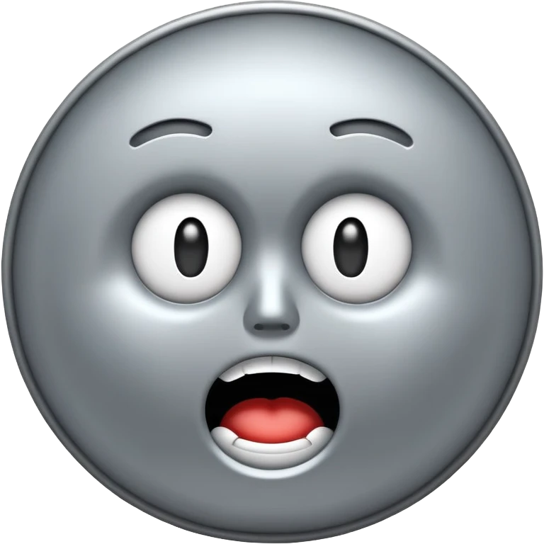buffering symbol with a frustrated face emoji