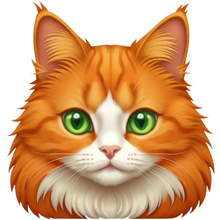 orange cat  emoji