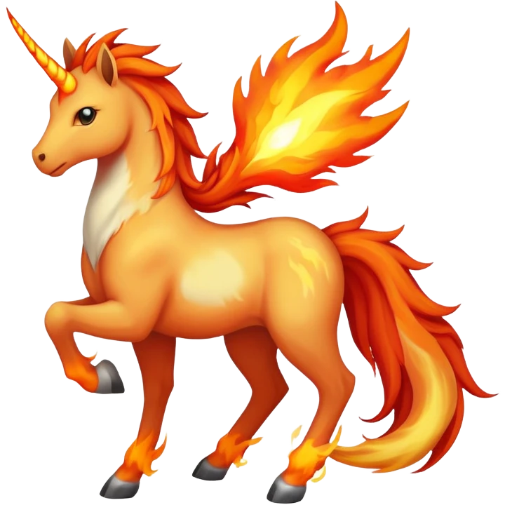 Rapidash Pokemon emoji