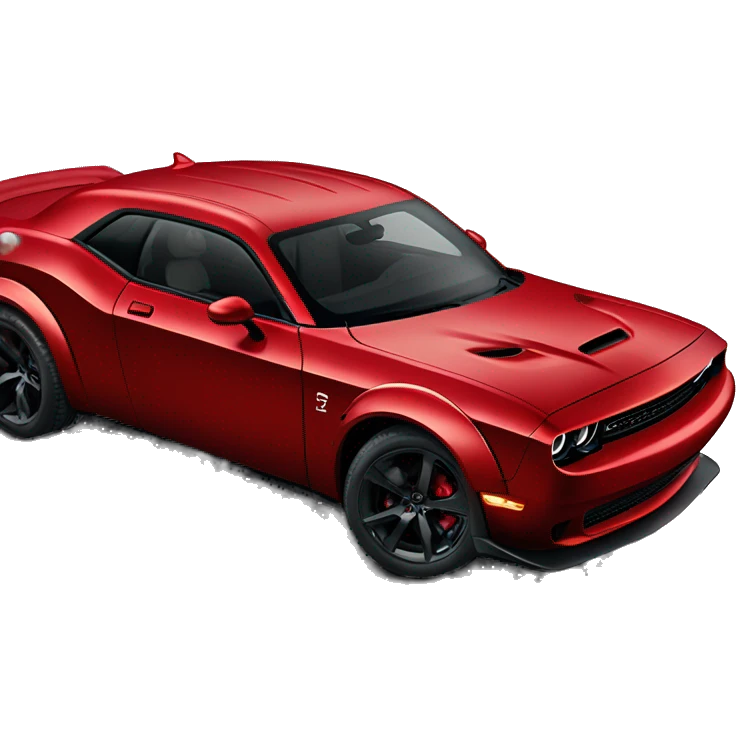 Dodge challenger SRT demon 170  emoji