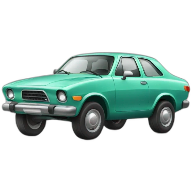 Dance car emoji