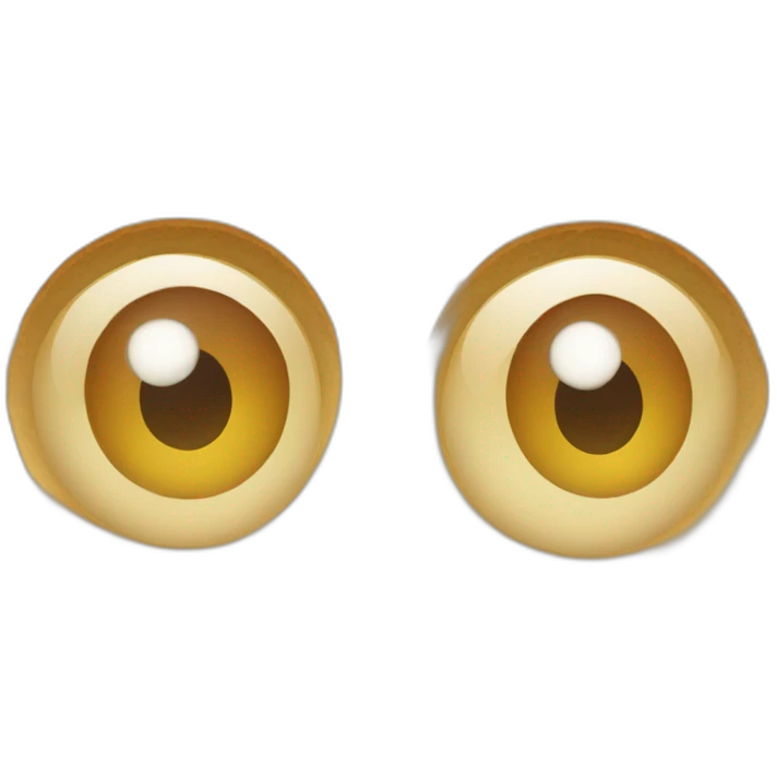 Bread with eyes emoji
