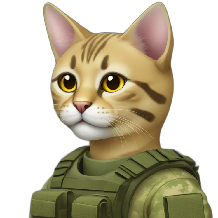 ukraine military cat emoji
