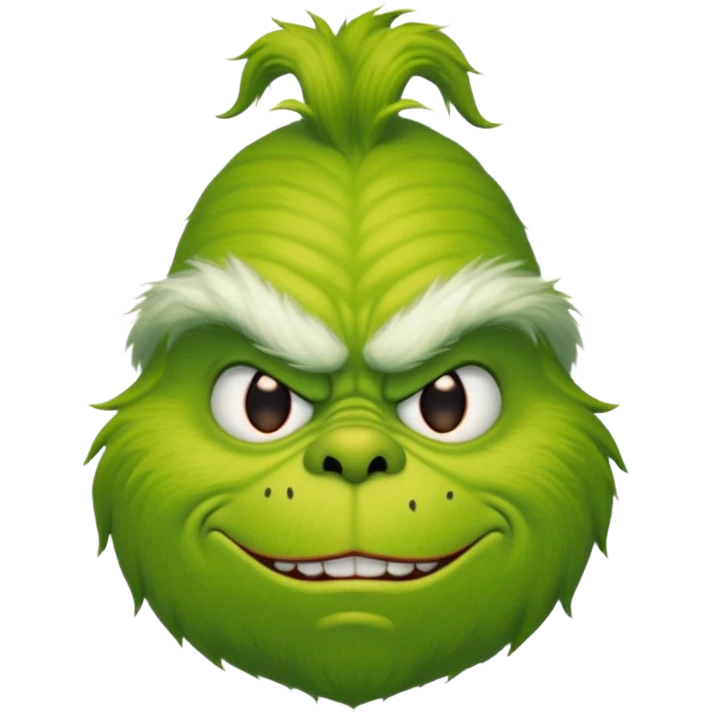 grinch who stole christmas emoji