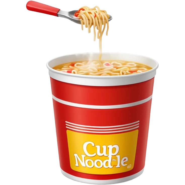 Unbox cup noodle emoji