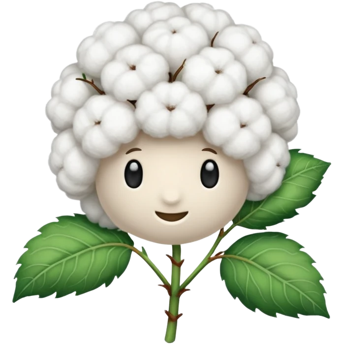 Cotton plant emoji